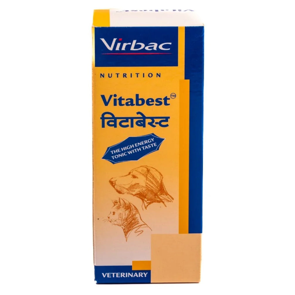 Virbac Vitabest Multi Vitamin Supplement for Dogs and Cats (150ml)
