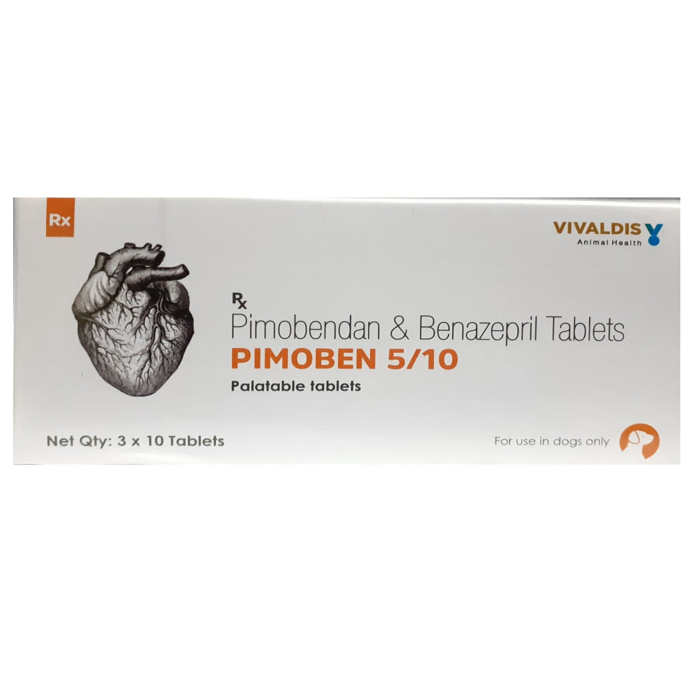 Vivaldis Pimoben 5/10mg Tablet for Dogs