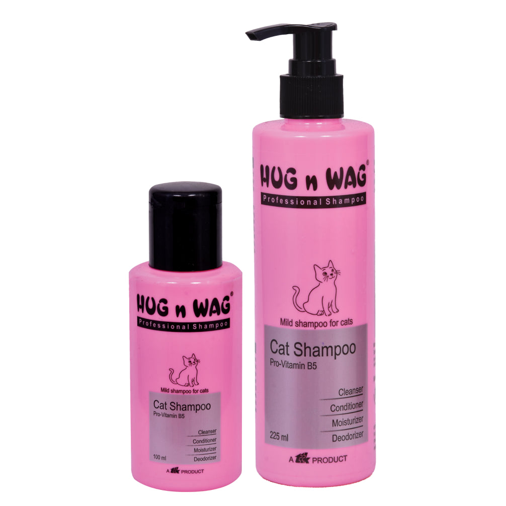 Ttk Hug n Wag Professional Mild Cat Shampoo with Pro Vitamin B5 Cats-Pharmacy TTK Pharmacy