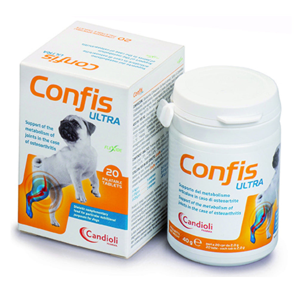 Candioli Confis Ultra Joint Supplement for Dogs (pack of 20 tablets)