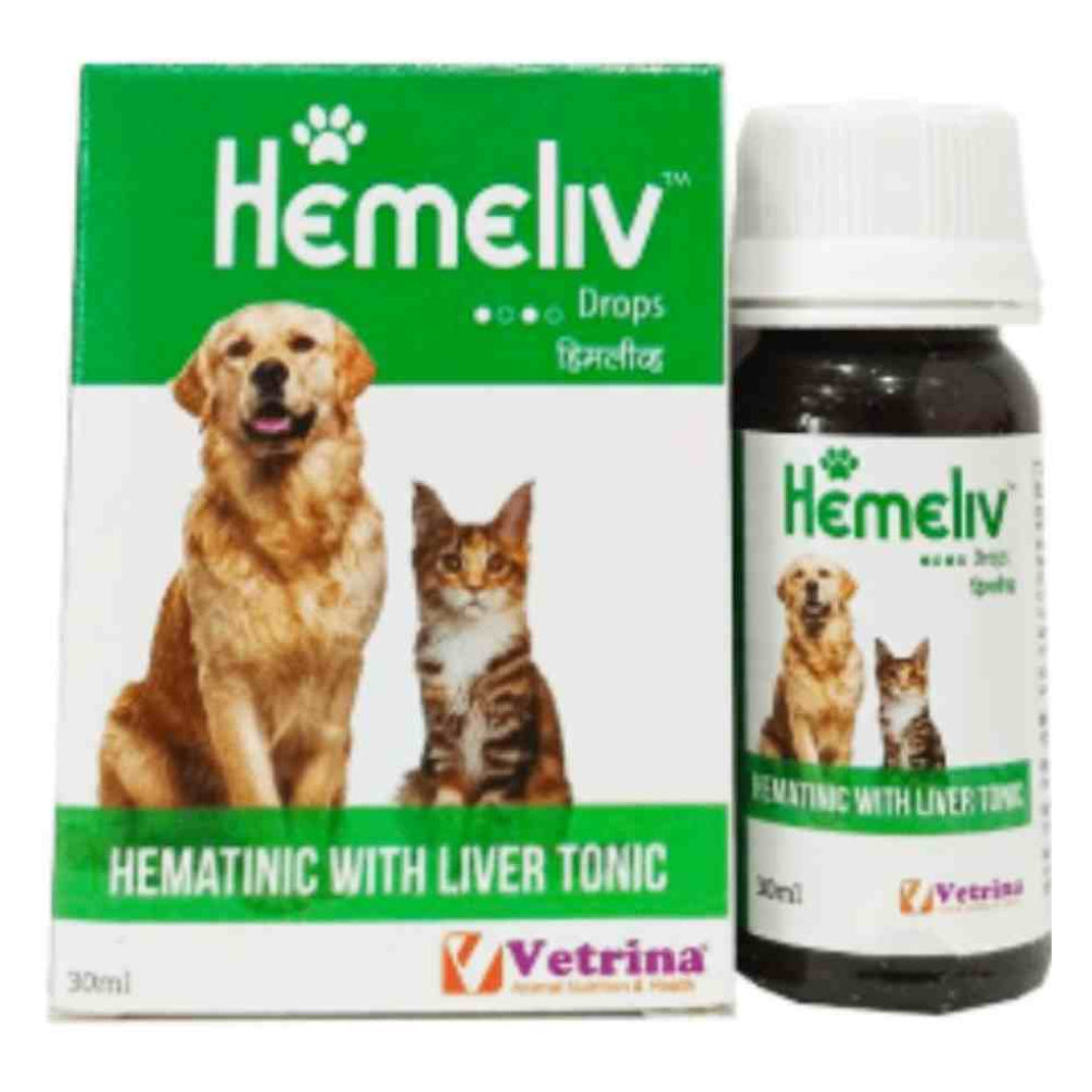 Vetrina Hemeliv Drop for Dogs and Cats (30ml)