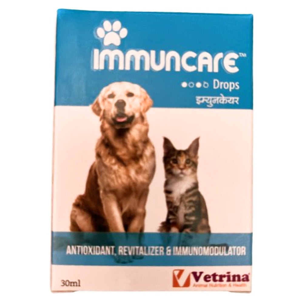 Vetrina Immuncare Drops for Dogs and Cats (30ml)