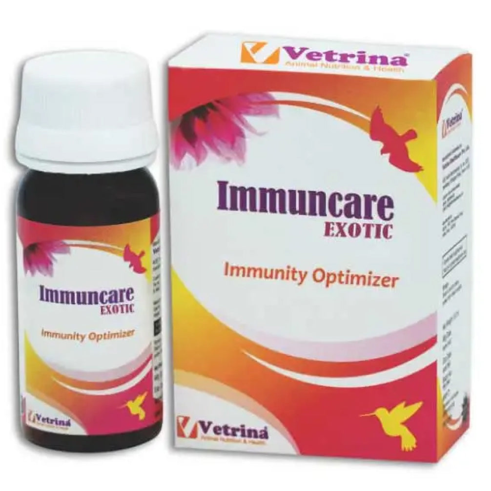 Vetrina Immucare Exotic Drop Immunity Optimizer for Birds (30ml)