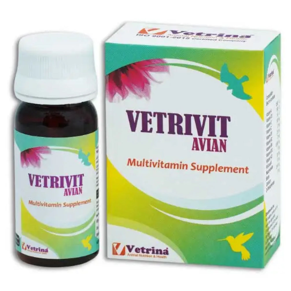 Vetrina Vetrivit Avian Multivitamin 30ml and Respocare Avian Drops 30ml Combo Both-Pharmacy Exclusive Combo