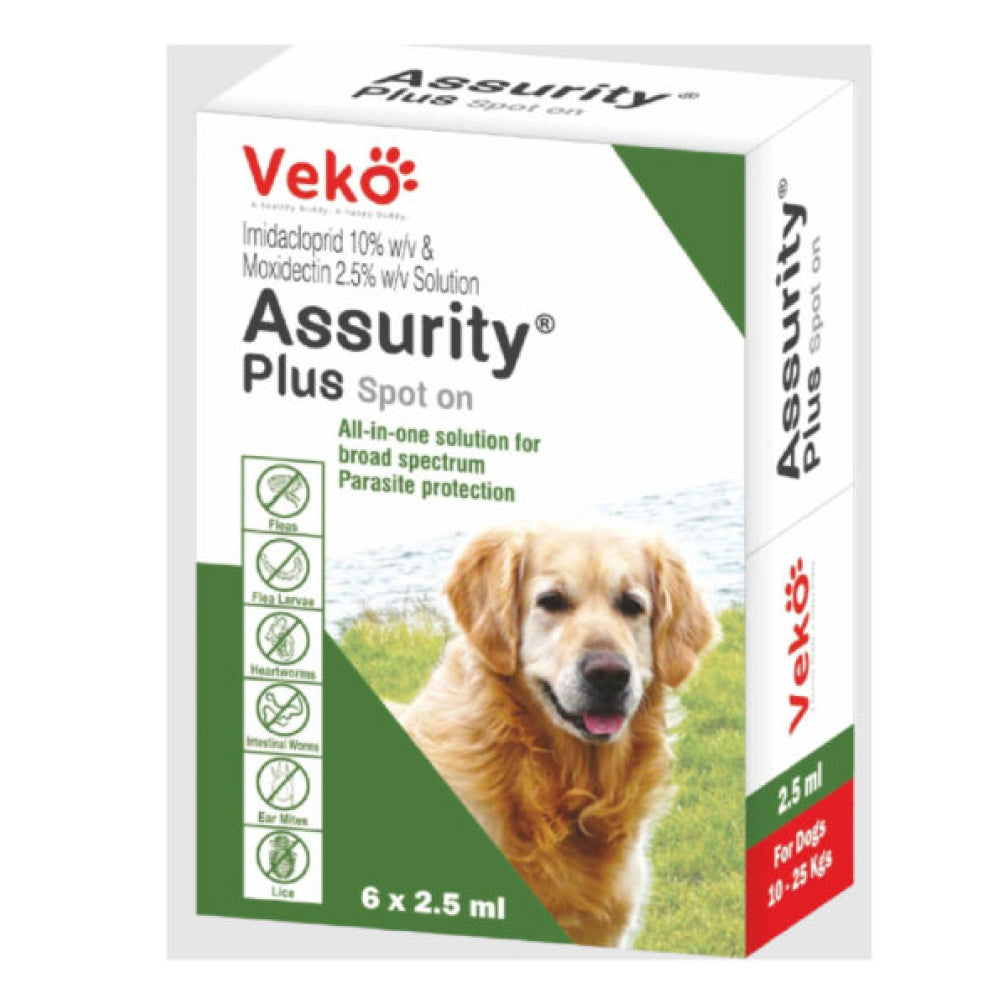 Veko Assurity Plus Spot On for Dogs