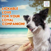 Pup Ice Vanilla and Peanut Butter Flavoured Waffle Cones Dog Treat Dog Treats + Others Pup Ice