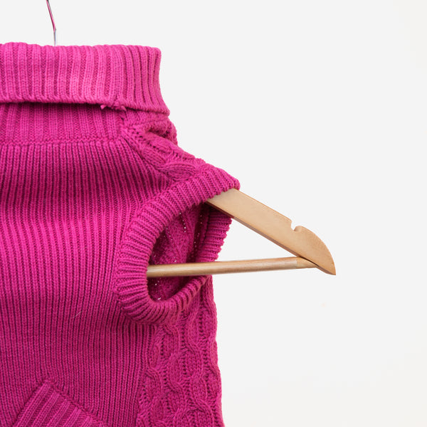 Skatrs Hot Pink Sweater For Dogs and Cats