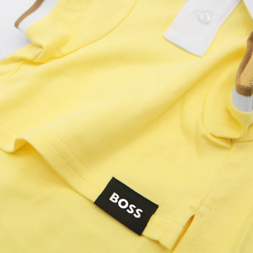 Boss Polo Tshirt for Dogs (Sandily Yellow)