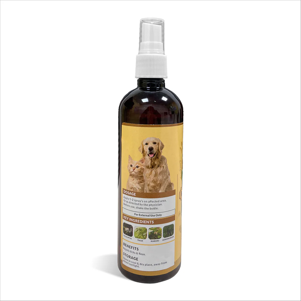 FurBall Story Preven Tick and Flea Spray for Dogs Dogs-Health & Wellness Furball Story