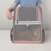 QPets Expandable Backpack for Dogs and Cats (Pink)