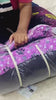 Petter World Indoor Artisanal Rectangular Cushion Mattress Bed with Washable Cover for Dogs (Crocus)