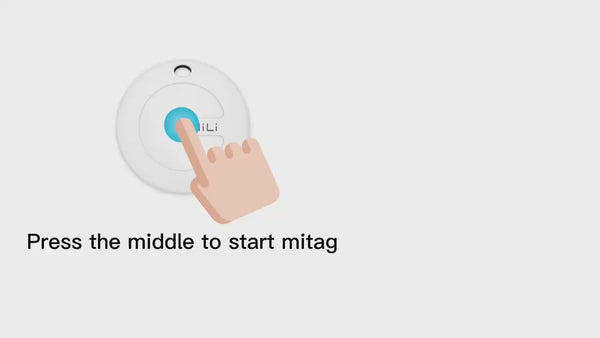 Mitag Anti Loss Device with Keychain Tracker (Brown) | IOS