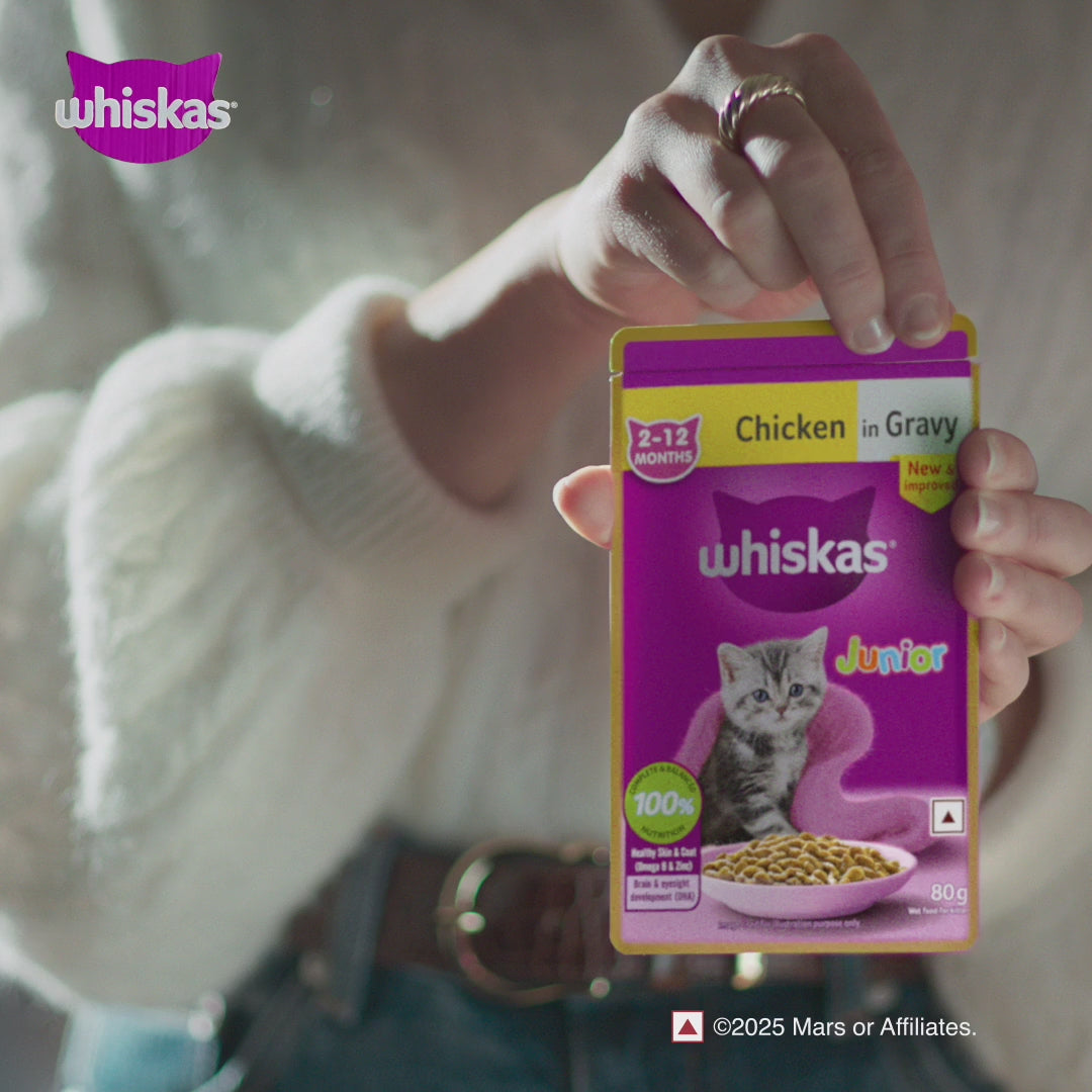 Whiskas Tuna in Jelly Kitten Cat Wet Food (80g) Cats-Wet Food Whiskas