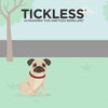 Tickless Ultrasonic Tick and Flea Repeller Pendant for Dogs and Cats (Orange) Both-Collar, Leashes, harnesses ‎Tickless