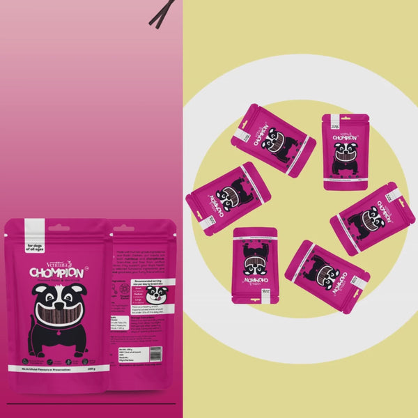 Venttura Chompion Pawsitive Skin and Coat Dog Treats