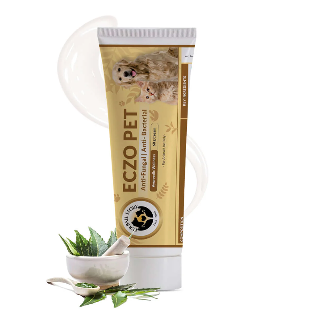 FurBall Story Eczo Pet Cream for Dogs and Cats Both-Health & Wellness Furball Story 60g