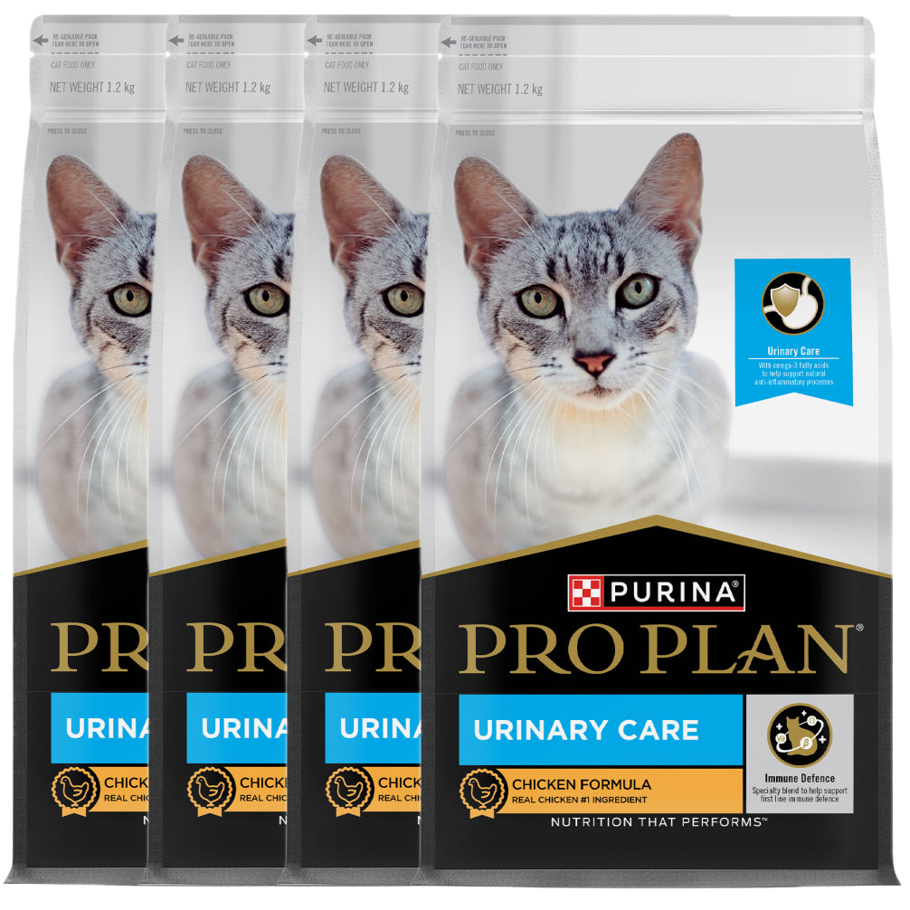 Pro Plan Chicken Flavoured Urinary Care Cat Dry Food Cats- Dry food Pro Plan 4x1.2kg (4.8kg)