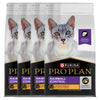 Pro Plan Chicken Flavoured Hairball Control Cat Dry Food Cats- Dry food Pro Plan 4x1.2kg (4.8kg)