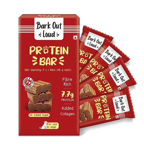 Bark Out Loud Collagen Protein Bar Chicken & Fish Treat for Dogs Dog Treats + Others Bark Out Loud