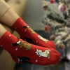 thePack Dog Themed Ankle Length Socks (Red) Pet Parent-Clothing & Accessories ThePack Dropship