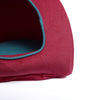 Skatrs Cozy House for Cats, Kittens and Small Dogs (Red and Teal Blue) Cats-Bedding, Mats & Travel Supplies Skatrs