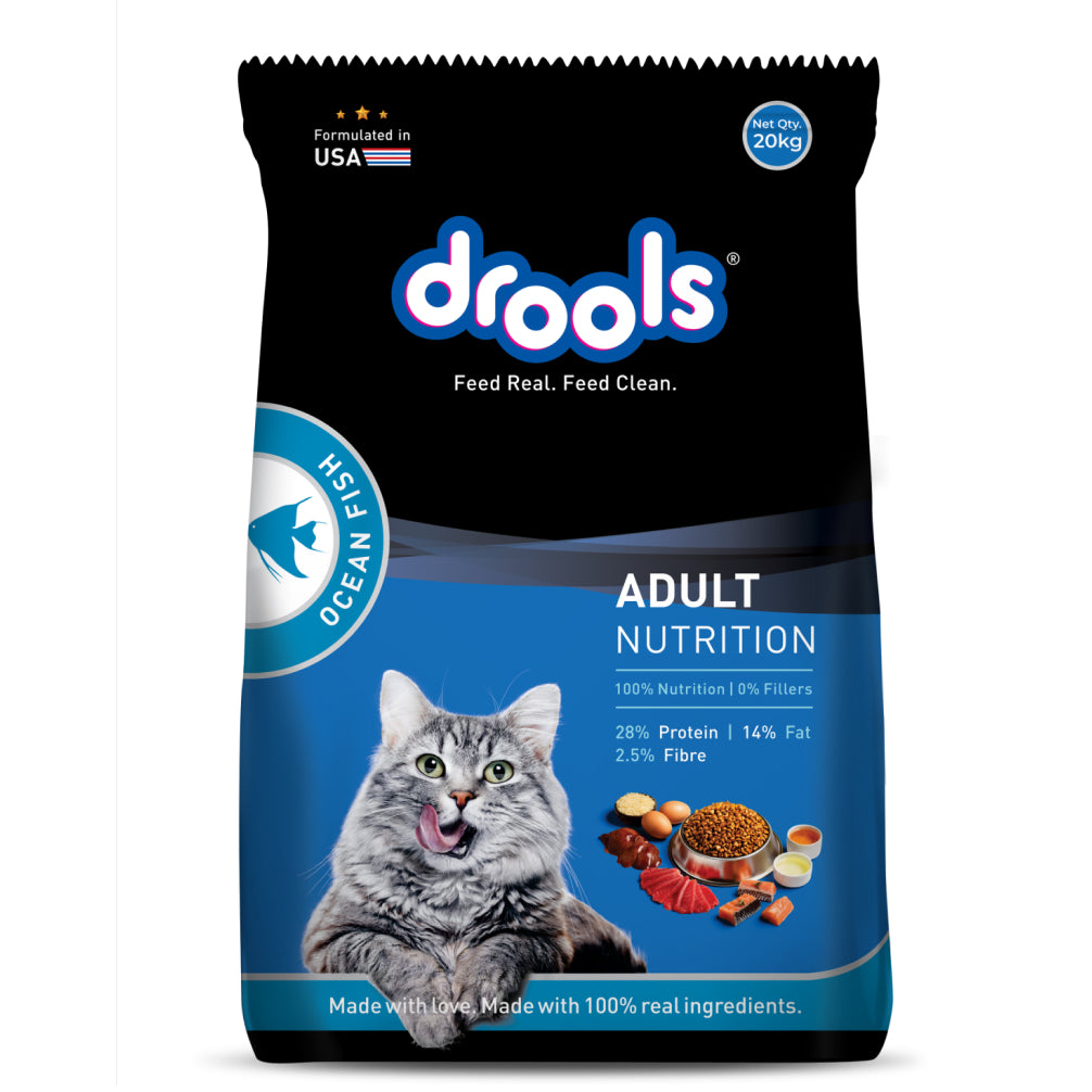 Drools Ocean Fish Adult Cat Dry Food Cats- Dry food Drools 20kg