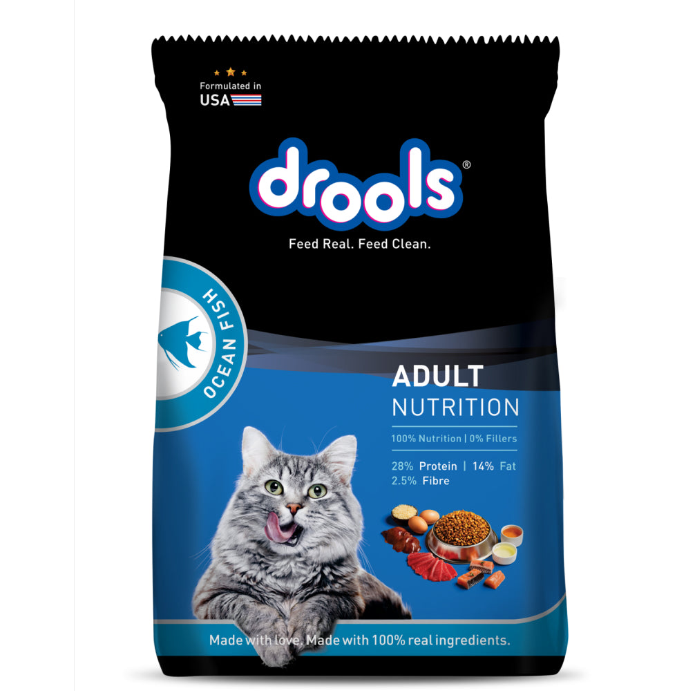 Drools Ocean Fish Adult Cat Dry Food