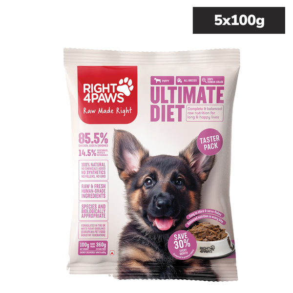 Right4Paws Ultimate Diet Taster Pack Puppy Dog Dry Food