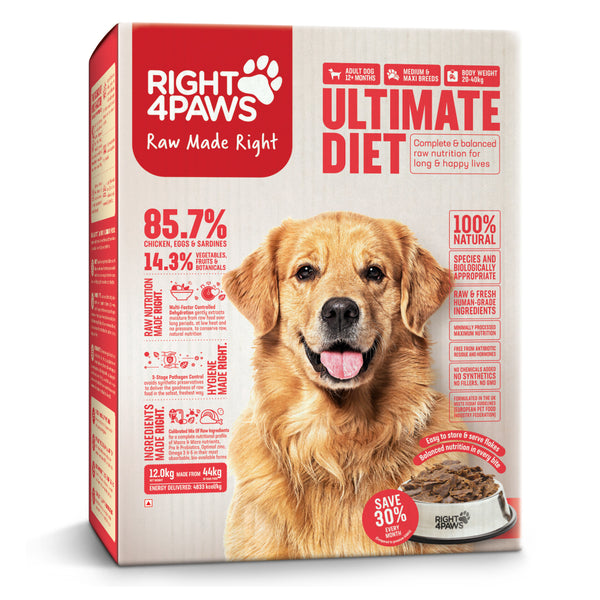 Right4Paws Ultimate Diet Medium & Maxi Adult Dog Dry Food