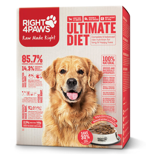 Right4Paws Ultimate Diet Medium & Maxi Adult Dog Dry Food