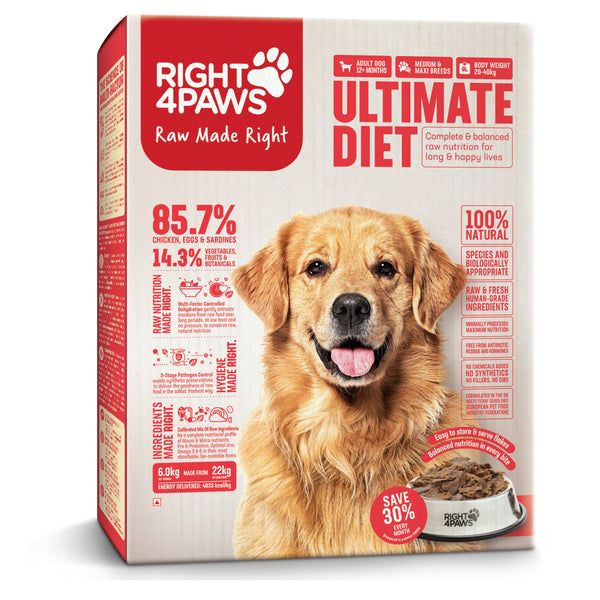 Right4Paws Ultimate Diet Medium & Maxi Adult Dog Dry Food