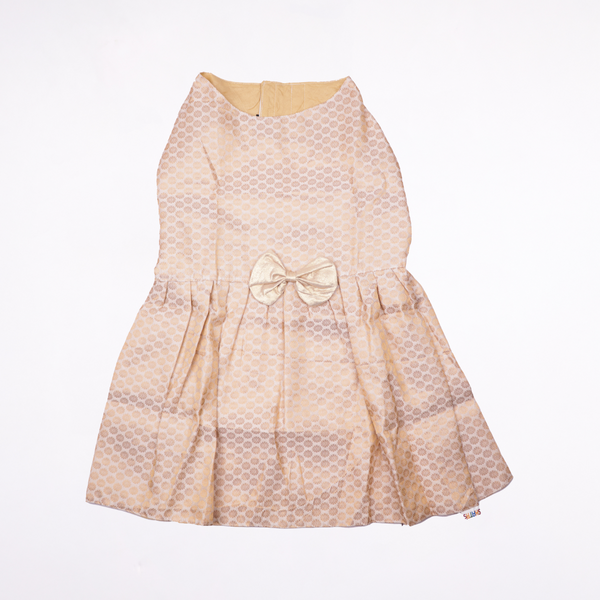 Skatrs Onam Dress for Dogs and Cats (Off White)