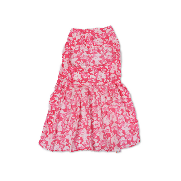 Skatrs Floral Grace Dress for Dogs and Cats (Pink)