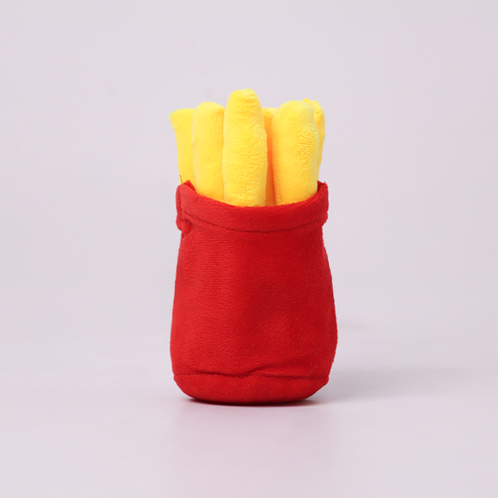 Skatrs French Fries Plush Toy for Dogs and Cats Both-Toys Skatrs 17x7.5cm