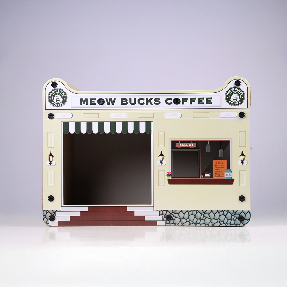 Skatrs Meowbucks Scratcher Toy for Cats Cats-Toys Skatrs