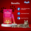 Drools Tuna & Bunito , Salmon & Skipjack and Crab & Chicken Creamy Cat Treats Combo Cats-Treats & Others Drools