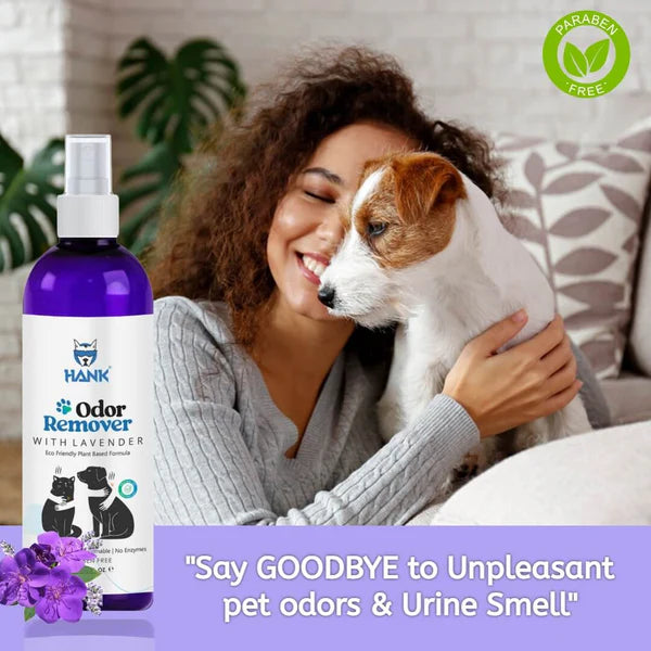 Hank Odour and Urine Smell Remover with Lavender for Pets