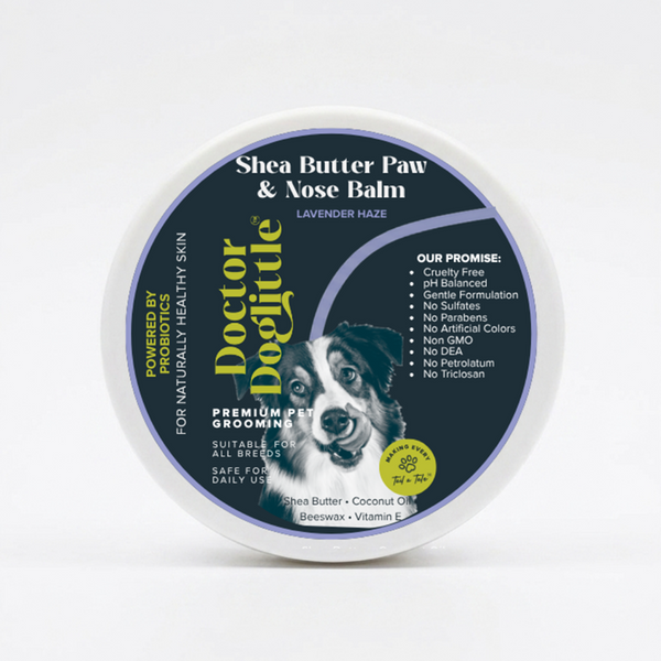 Doctor Doglittle Probiotic Shea Butter Paw & Nose Balm for Dogs