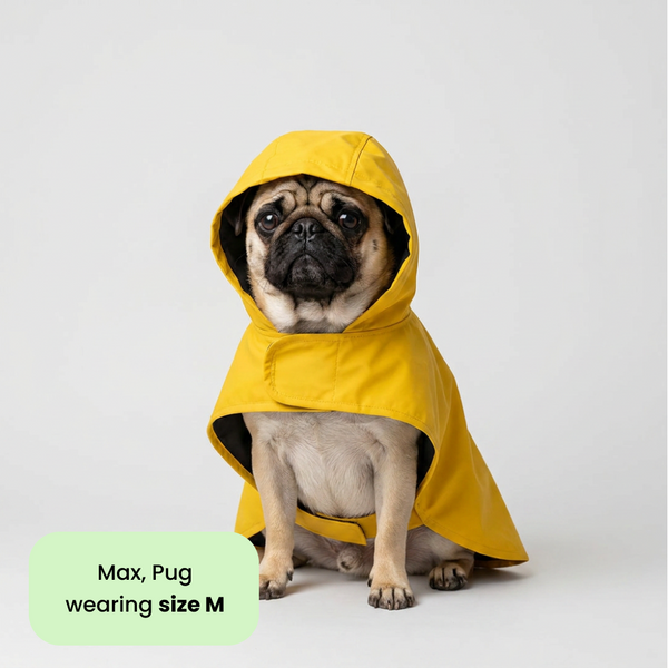 15 Furries Urban Waterproof Raincoat for Dogs (Yellow)