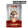 Signature Grain Zero Salmon Mousse Adult Cat Wet Food Cats-Wet Food Signature 12x80g+3x80g (Free)