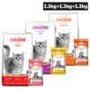 Signature Salmon, Tuna, Mackerel Combo Dry Food Cat Cats- Dry food Signature 3x1.2kg+3x75g(Treat Free)