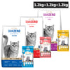Signature Seafood, Salmon, Tuna Combo Dry Food Cat Cats- Dry food Signature 3x1.2kg+3x75g(Treat Free)