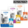 Signature Seafood, Tuna, Mackerel Combo Dry Food Cat Cats- Dry food Signature 3x1.2kg+3x75g(Treat Free)