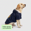 Pets Way Mistiq Coal Paw In The Rain Raincoat for Dogs