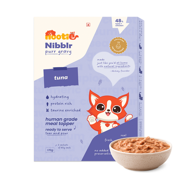 Nootie Nibblr Purr Tuna Gravy Cat Wet Food