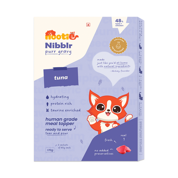 Nootie Nibblr Purr Tuna Gravy Cat Wet Food