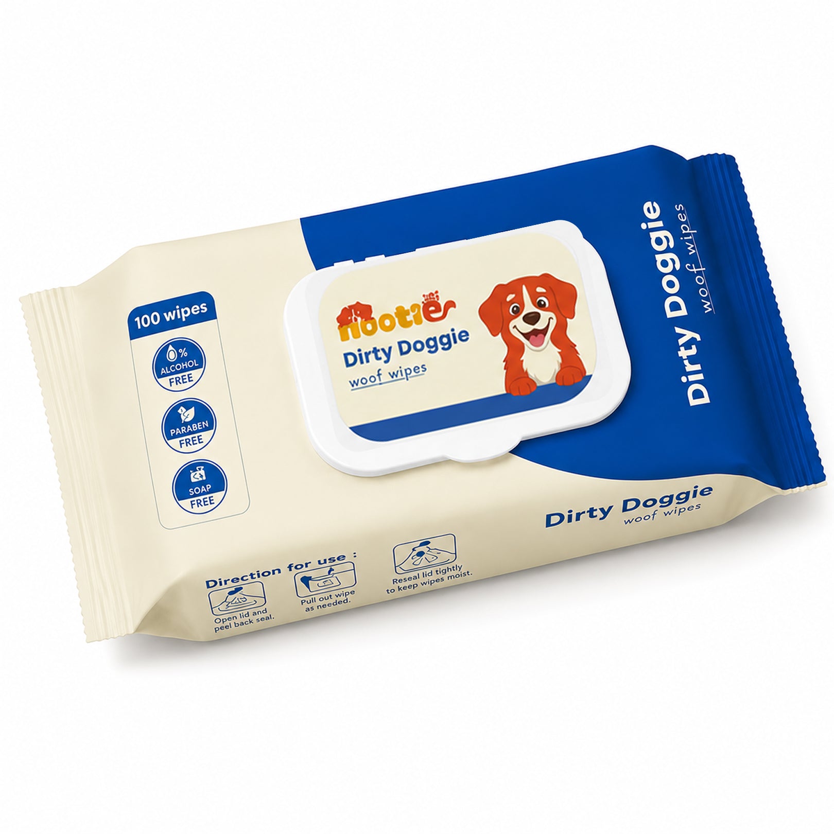 Nootie Wet Wipes for Dogs and Cats Both-Grooming Supplies Nootie 100pcs