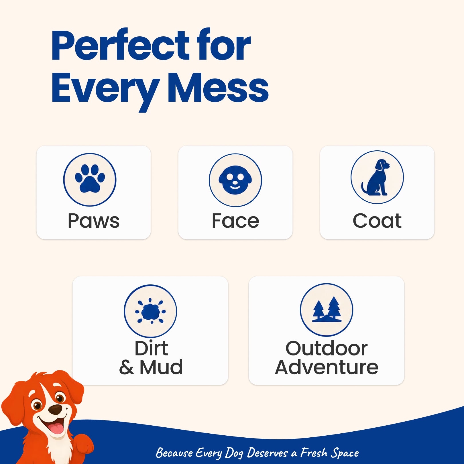 Nootie Wet Wipes for Dogs and Cats Both-Grooming Supplies Nootie