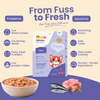 Nootie Nibblr Purr Tuna Gravy Cat Wet Food Cats-Fresh Food Nootie