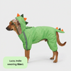 Barkbutler x Fofos Four Leg Dinosaur Raincoat for Dogs (Green) Dogs-Clothing & Accessories Barkbutler